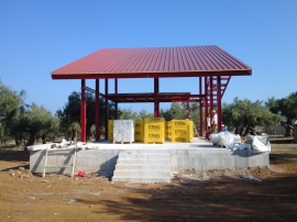 Μεταλλικό Κτίριό Φιλιατρά Μεσσηνίας 
