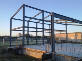 Μεταλλικό Κτίριό Μετόχι Αχα\'ι\'ας